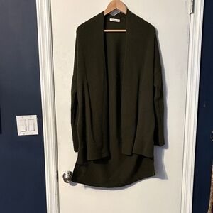 Don’t Ask Why Open Front Waterfall Cardigan Sweater